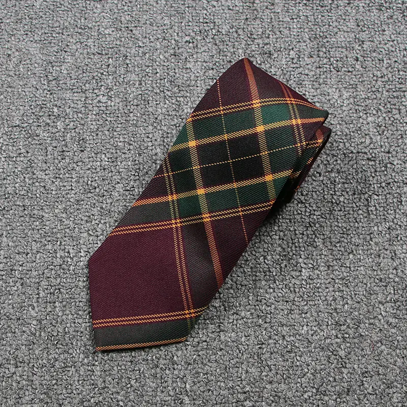 Japanese Plaid High Waist Skirt 48cm - Image 4