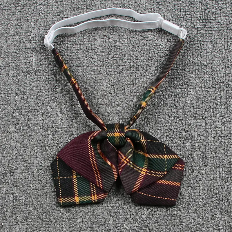 Japanese Plaid High Waist Skirt 48cm - Image 7