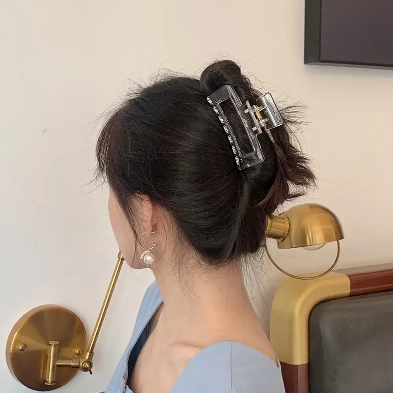 10.5cm Square Korean Hairpin Clip Grabber - Image 17