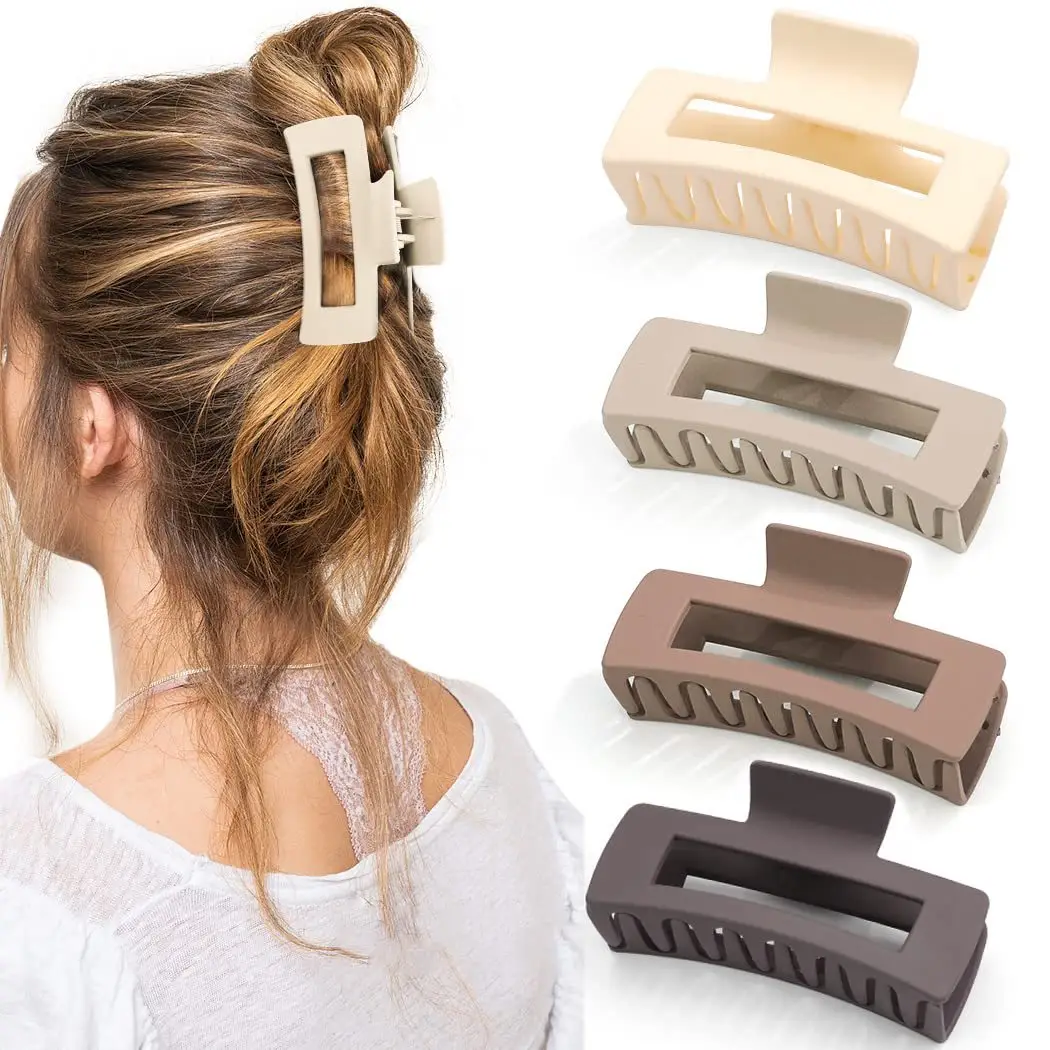 10.5cm Square Korean Hairpin Clip Grabber - Image 10