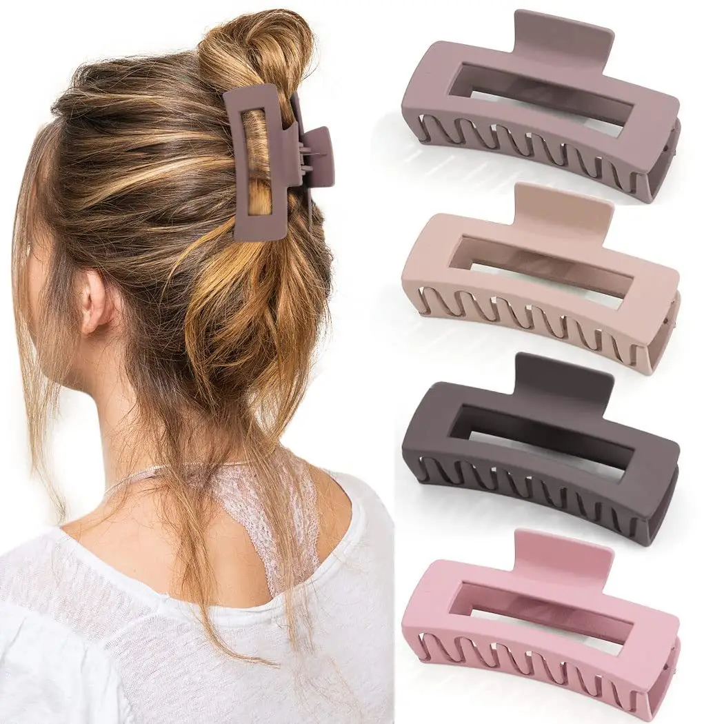10.5cm Square Korean Hairpin Clip Grabber - Image 12