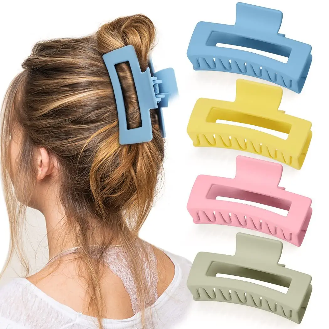 10.5cm Square Korean Hairpin Clip Grabber - Image 6