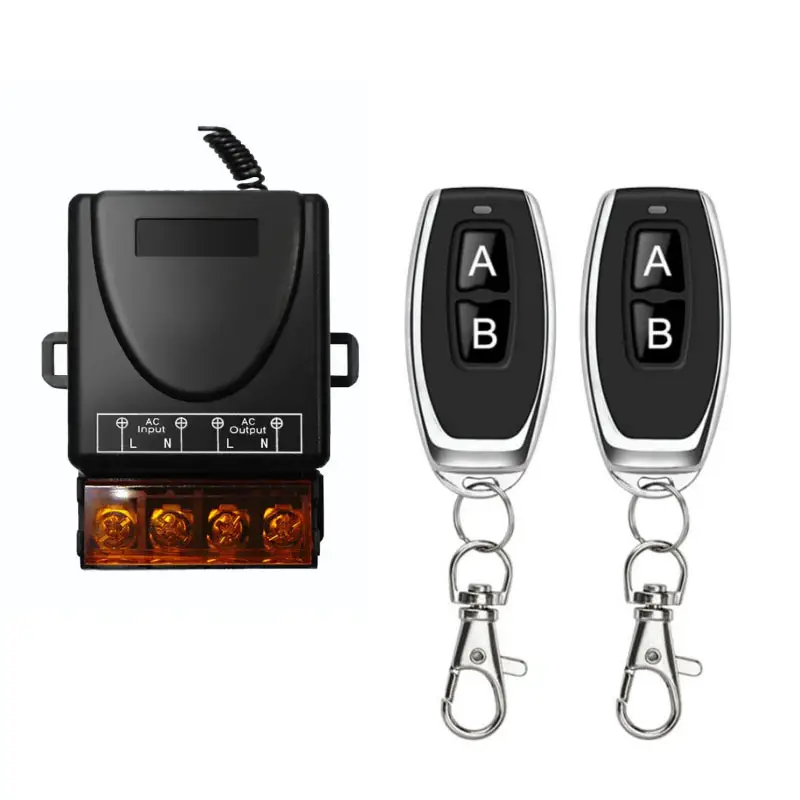 High-power water pump 220V intelligent remote control on-off power switch remote wireless remote control switch 30A