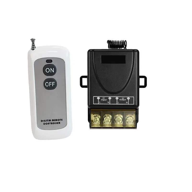 High-power water pump 220V intelligent remote control on-off power switch remote wireless remote control switch 30A
