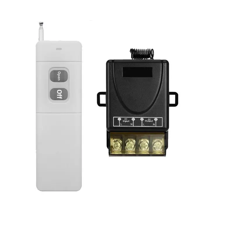 High-power water pump 220V intelligent remote control on-off power switch remote wireless remote control switch 30A