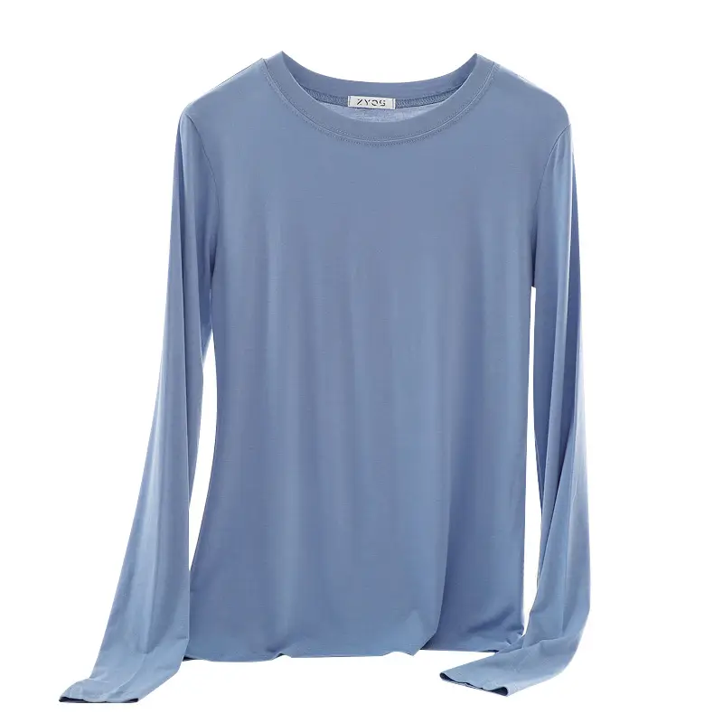 Women's Long Sleeve Black T-Shirt Large Size - Image 10