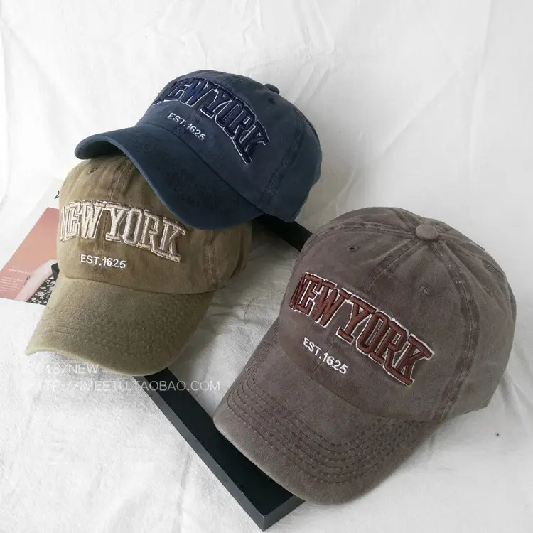 New York Embroidered Baseball Cap for Men Women