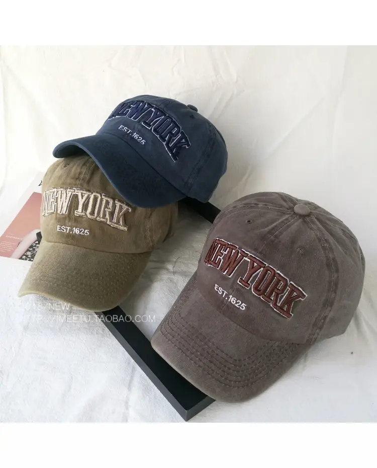 New York Embroidered Baseball Cap for Men Women — feature 12
