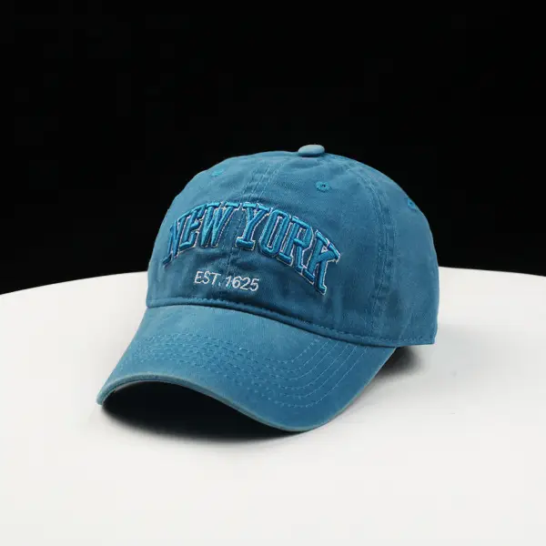 New York Embroidered Baseball Cap for Men Women — feature 2