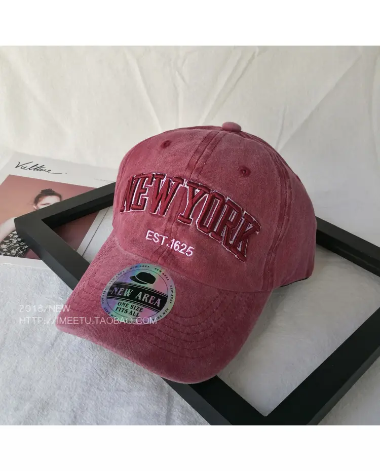 New York Embroidered Baseball Cap for Men Women — feature 6