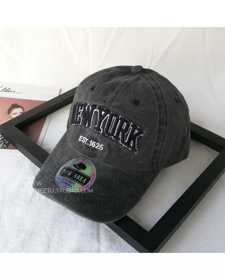 New York Embroidered Baseball Cap for Men Women — feature 7