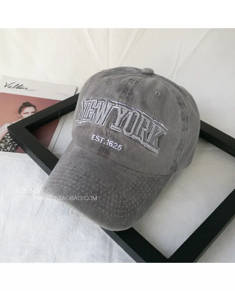 New York Embroidered Baseball Cap for Men Women - Image 2