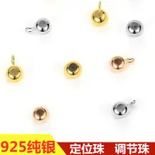 S925 Sterling Silver Pearl Holder Half Hole Beads Earrings — feature 9