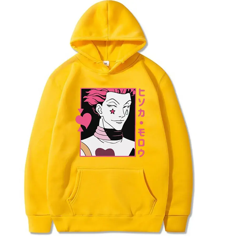 Men Oversize Hoonider Hoodie Anime Print White - Image 2