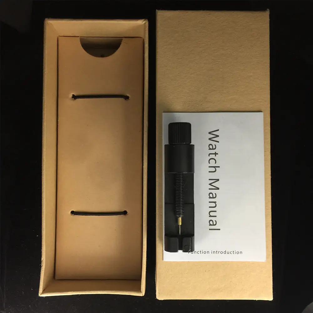 Kunhuang Wooden Watch Box Carbonized Wood - Image 3