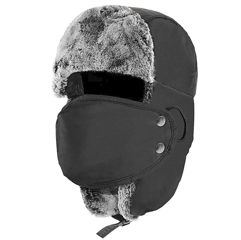 New Men's Cold-Proof Ski Hat with Windproof Mask - Image 6