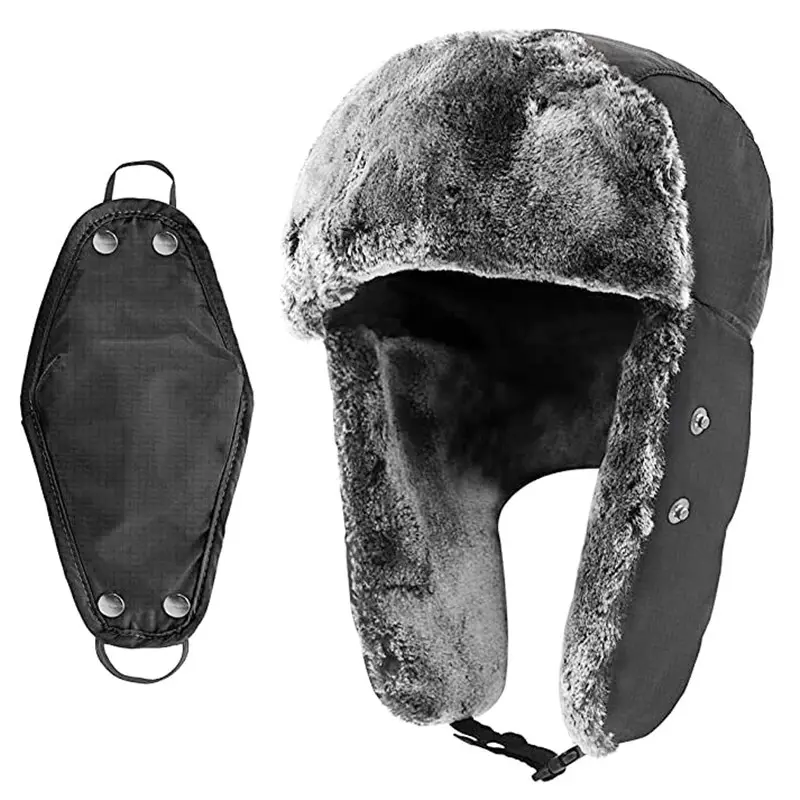 New Men's Cold-Proof Ski Hat with Windproof Mask - Image 7