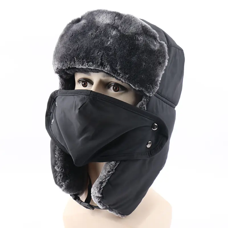 New Men's Cold-Proof Ski Hat with Windproof Mask - Image 9