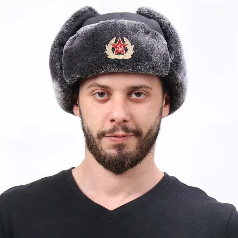 New Men's Cold-Proof Ski Hat with Windproof Mask — feature 7
