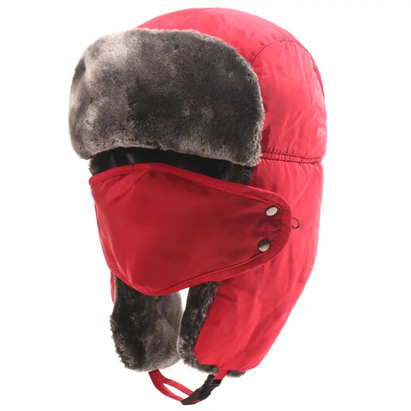 New Men's Cold-Proof Ski Hat with Windproof Mask - Image 5