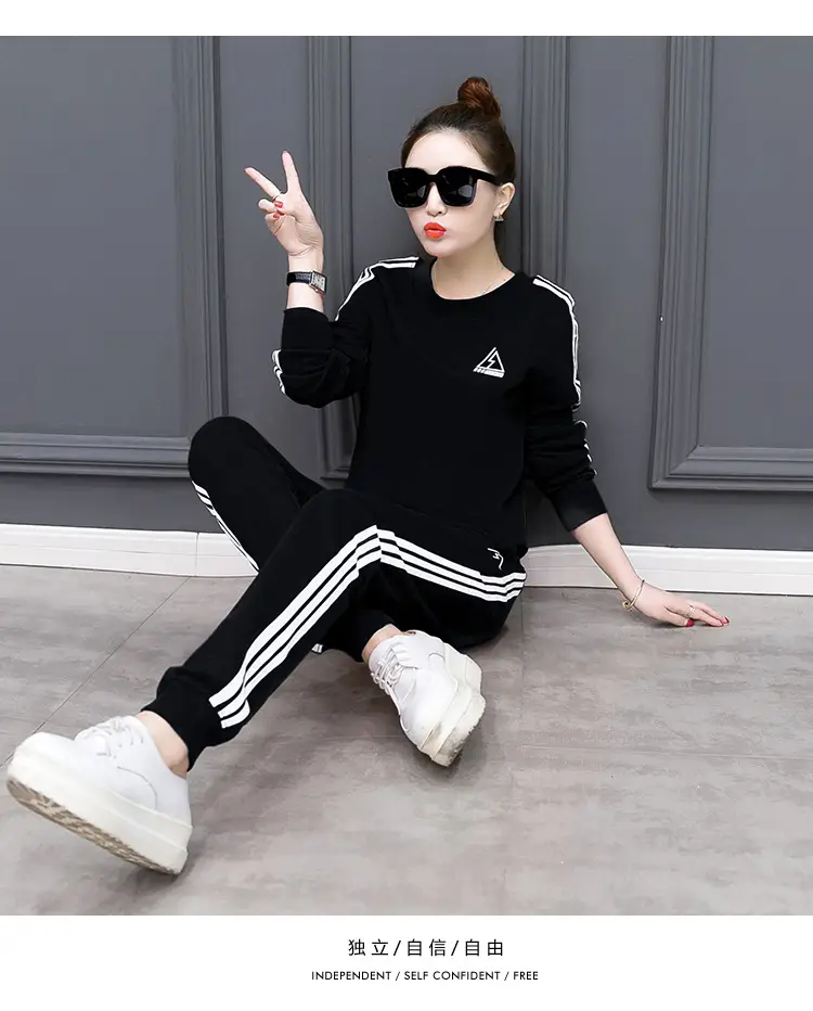 2025 Red Korean Style Women Sports Suit Set — feature 14