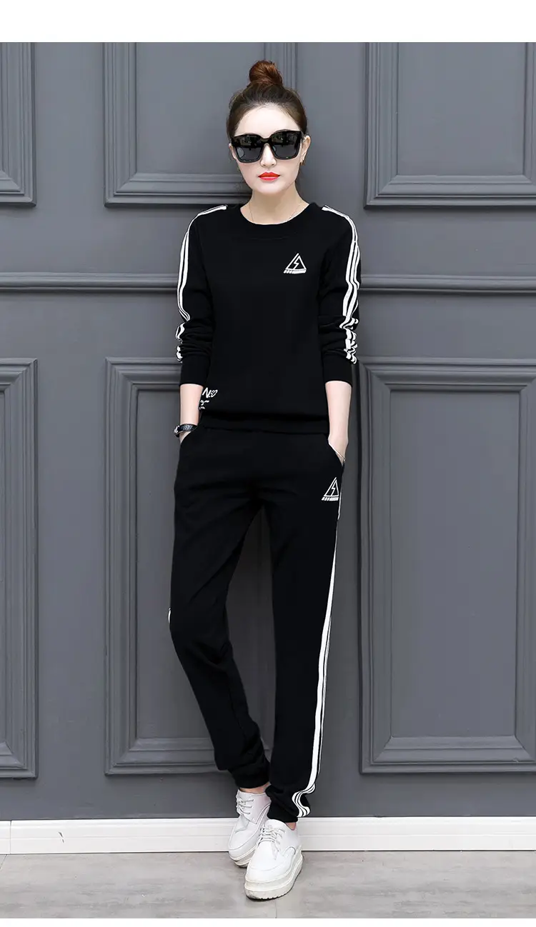 2025 Red Korean Style Women Sports Suit Set — feature 16
