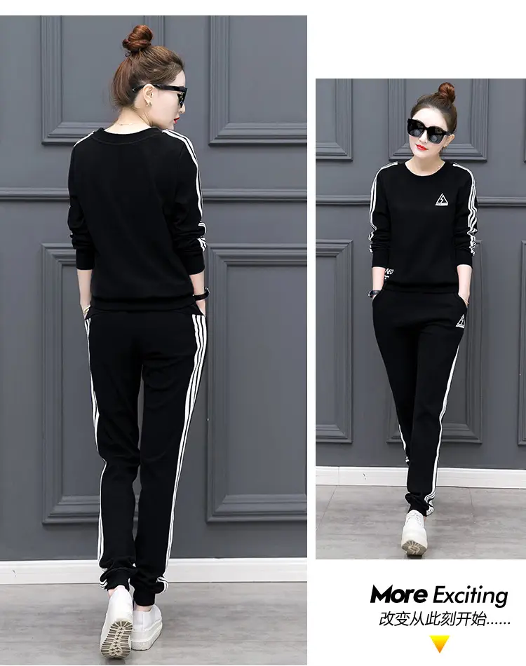 2025 Red Korean Style Women Sports Suit Set — feature 17