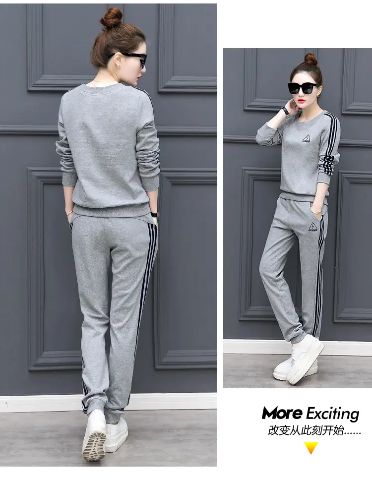 2025 Red Korean Style Women Sports Suit Set — feature 22