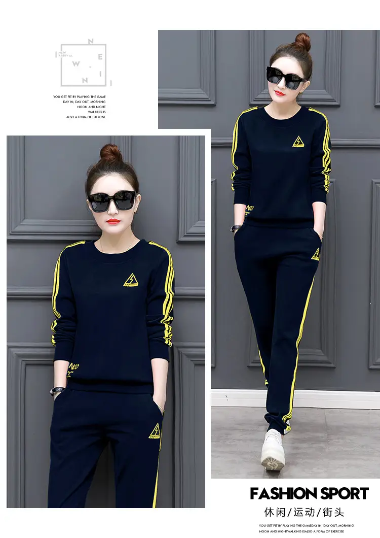 2025 Red Korean Style Women Sports Suit Set — feature 25