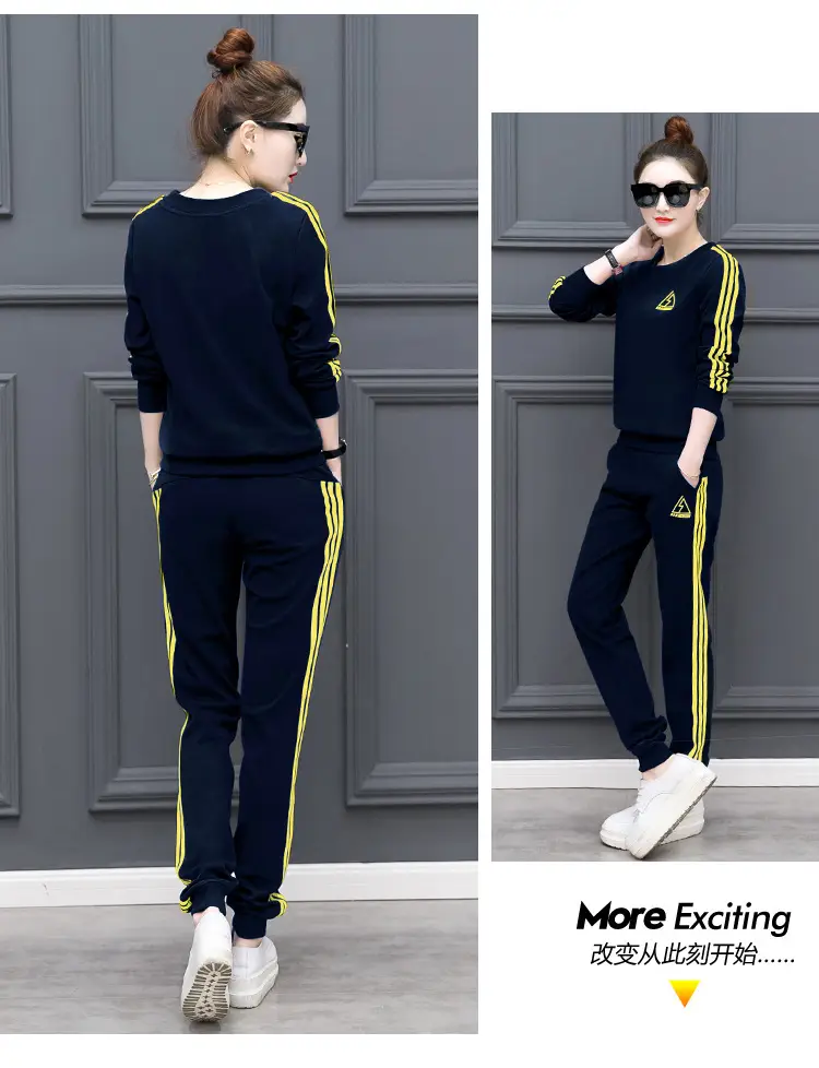 2025 Red Korean Style Women Sports Suit Set — feature 27