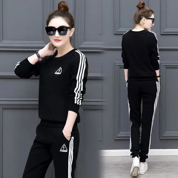 2025 Red Korean Style Women Sports Suit Set - Image 3