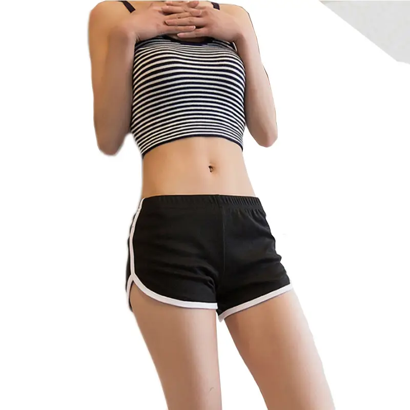 Women's Pink Elastic Waist Shorts 2025 Summer Casual - Image 10