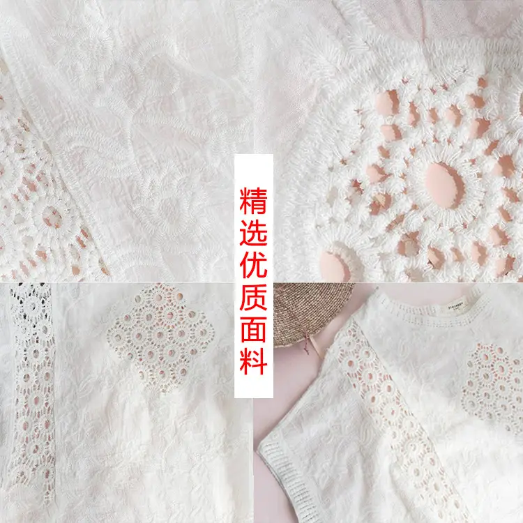 Korean Style White Lace Cropped Sweater Top - Image 21