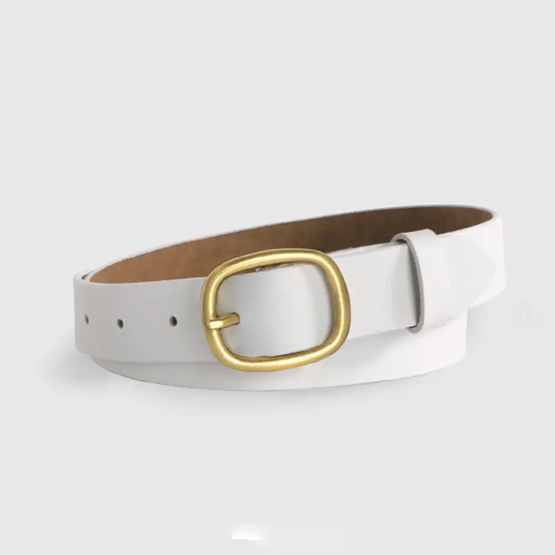 Genuine Leather Belt for Women Korean Style Cross-border Vintage Decorative Jeans Belt - Image 8