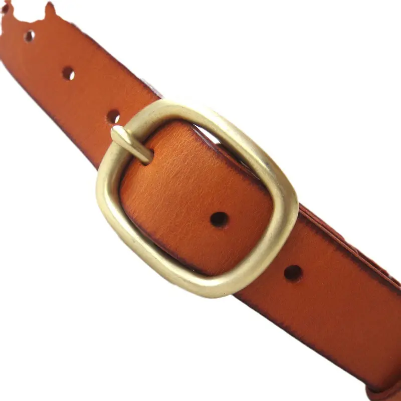 Genuine Leather Belt for Women Korean Style Cross-border Vintage Decorative Jeans Belt - Image 9