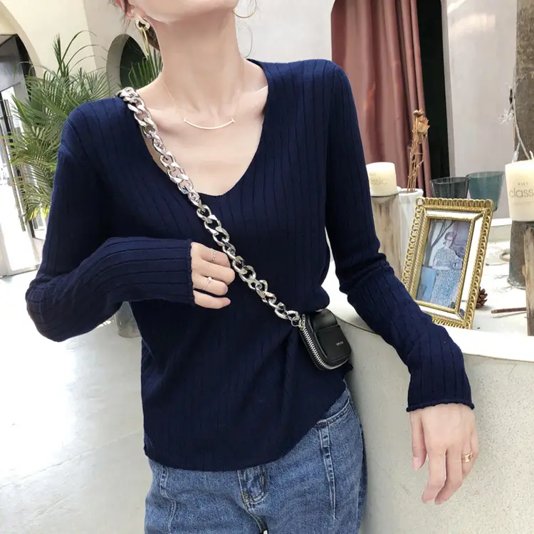 Women Low Neck Knitwear Set Black Yellow Shoulder Bag — feature 31