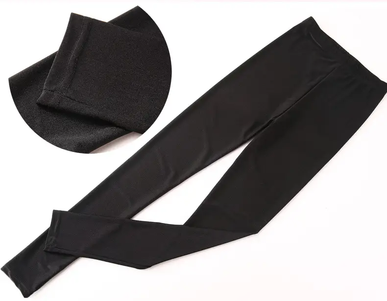 Women's Black Fleece High Waist Pencil Pants Plus Size — feature 26