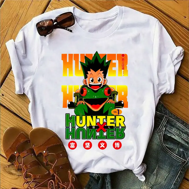 Japanese Anime HUNTER x HUNTER ShorT Top White - Image 9