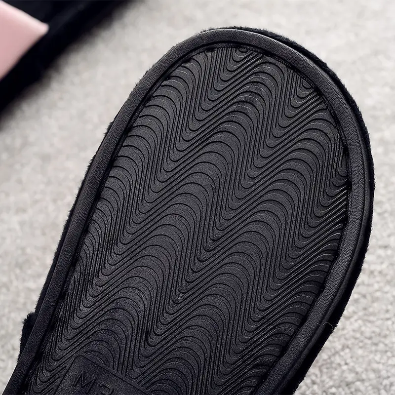 Cross-Border New Cotton Slippers 2024 Home Indoor Non-Slip Crown Open Slippers for Women Wholesale Foreign Trade Amazon