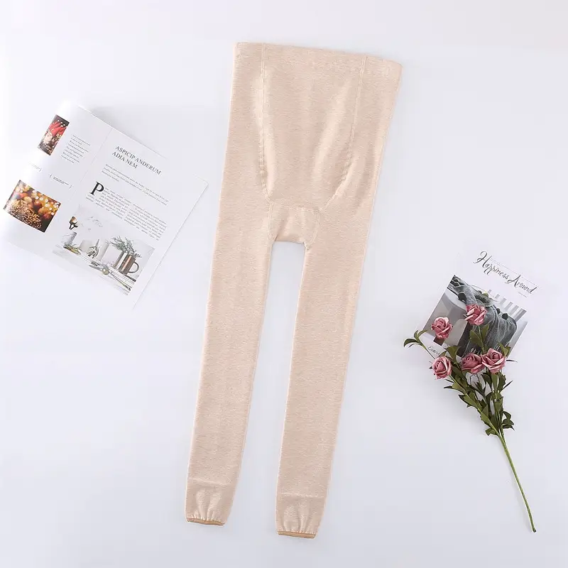Pregnant Women's Fleece Leggings Large Size