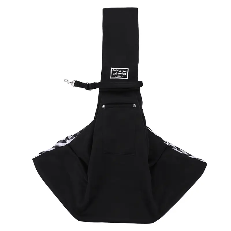 Black-fleece material (polyester) with mobile phone pocket