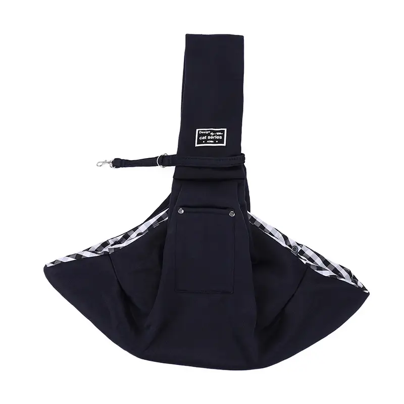 Blue Crossbody Shoulder Bag for Dog Cat with Chain Strap - Image 7