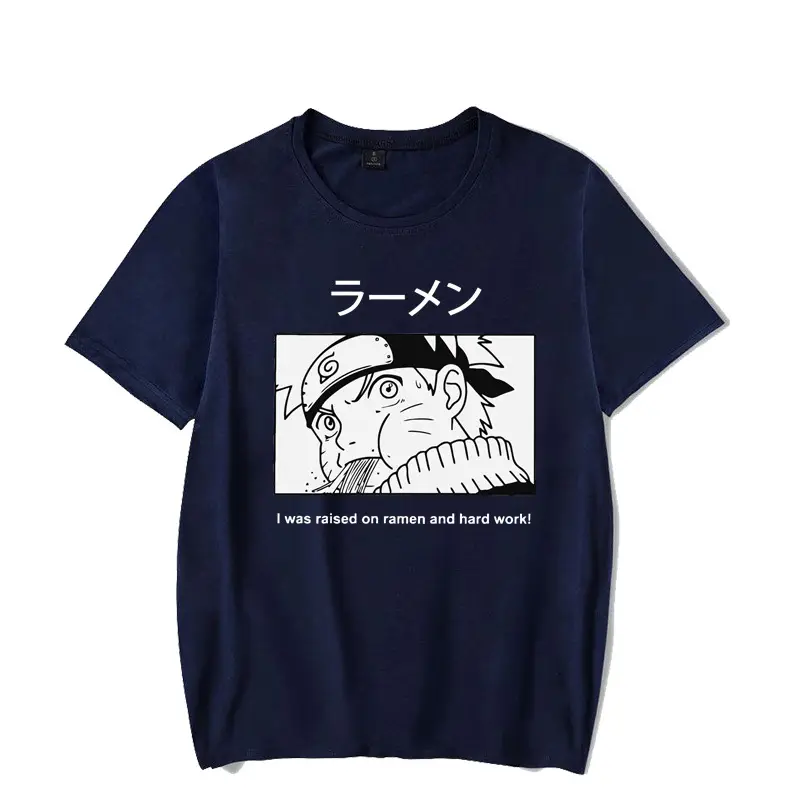 Naruto Naruto T-Shirt Men Women Short Sleeve Korean Harajuku - Image 6