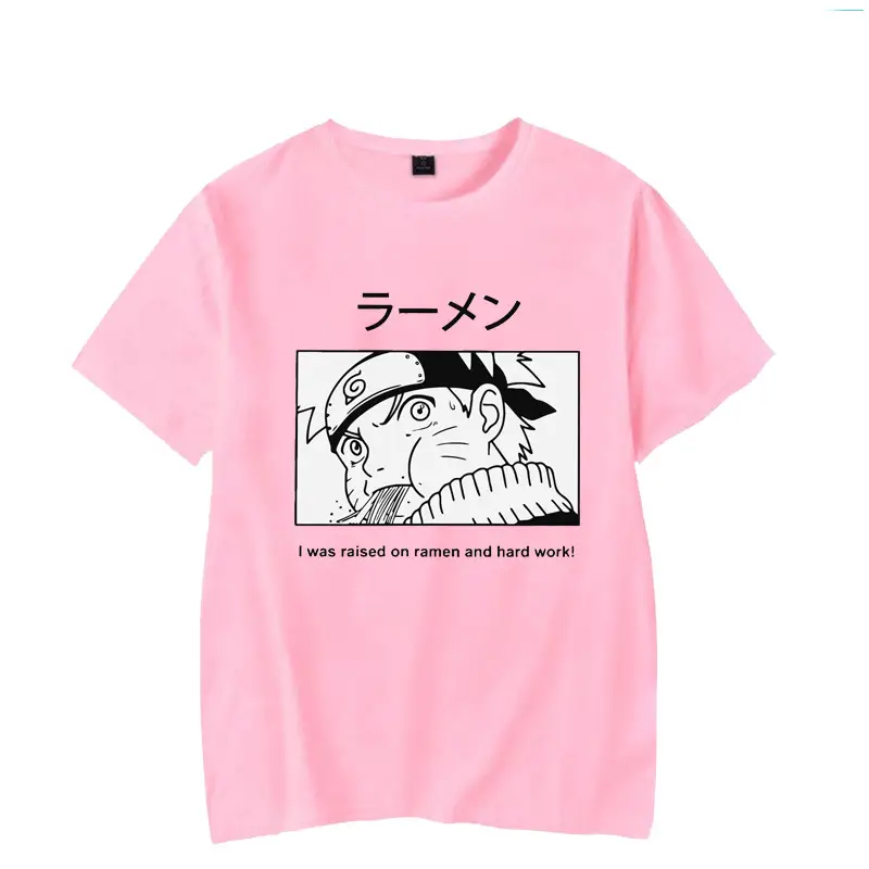 Naruto Naruto T-Shirt Men Women Short Sleeve Korean Harajuku - Image 2