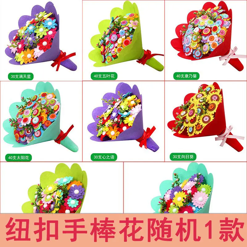 Children's Valentine Decorative Hanging Toy with Birds and Flowers - Image 29