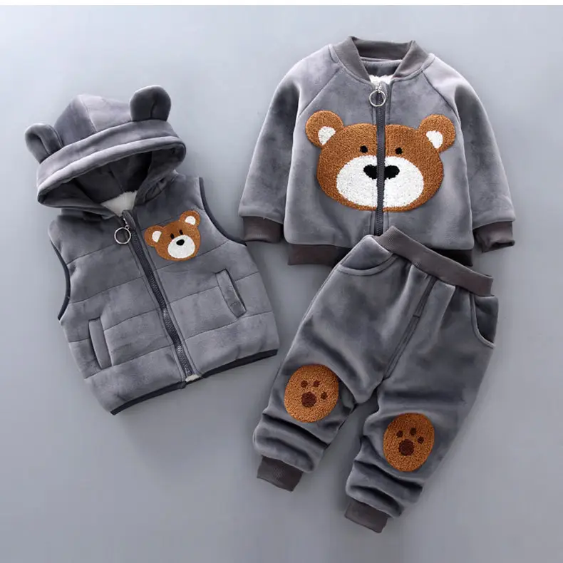 Children's clothing 2025 spring and autumn new children's clothing baby three-piece set girls spring clothing boys suit autumn wholesale