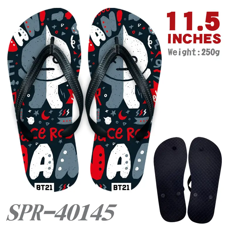 Star Idol Cartoon Pet Summer Flip Flops Sandals