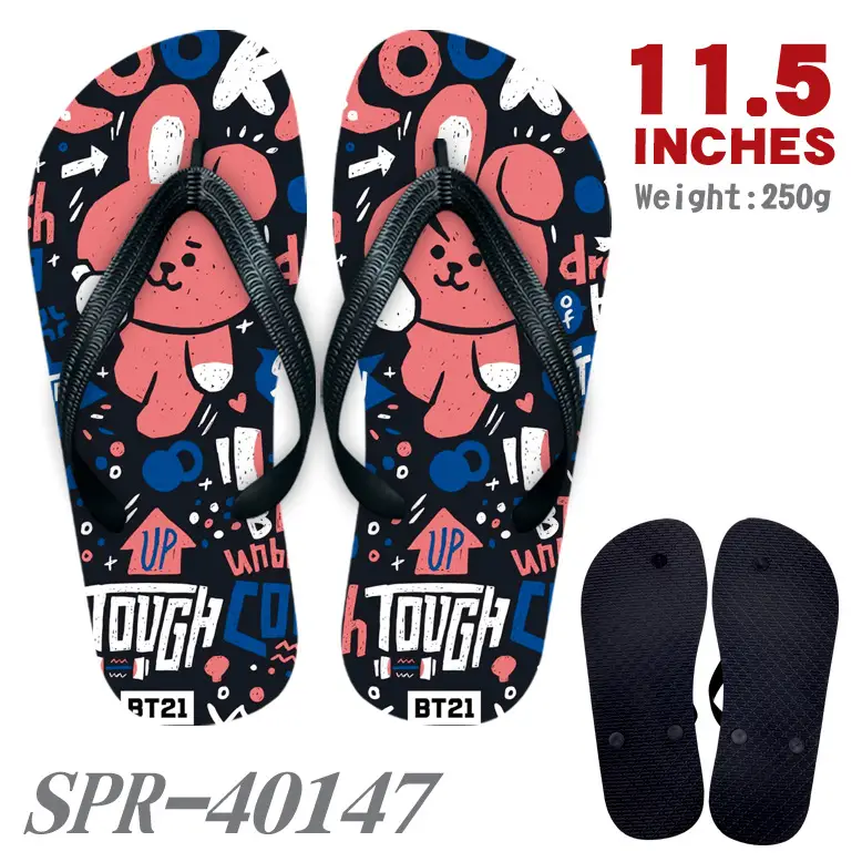 Star Idol Cartoon Pet Summer Flip Flops Sandals