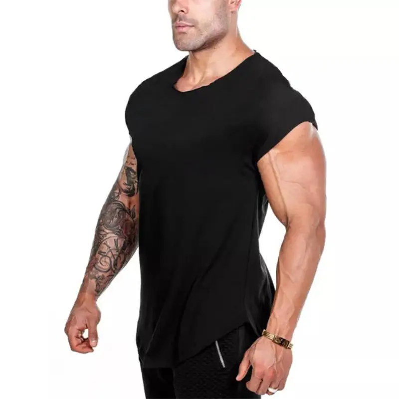Men's White Sleeveless Cotton Vest Summer Fit - Image 7