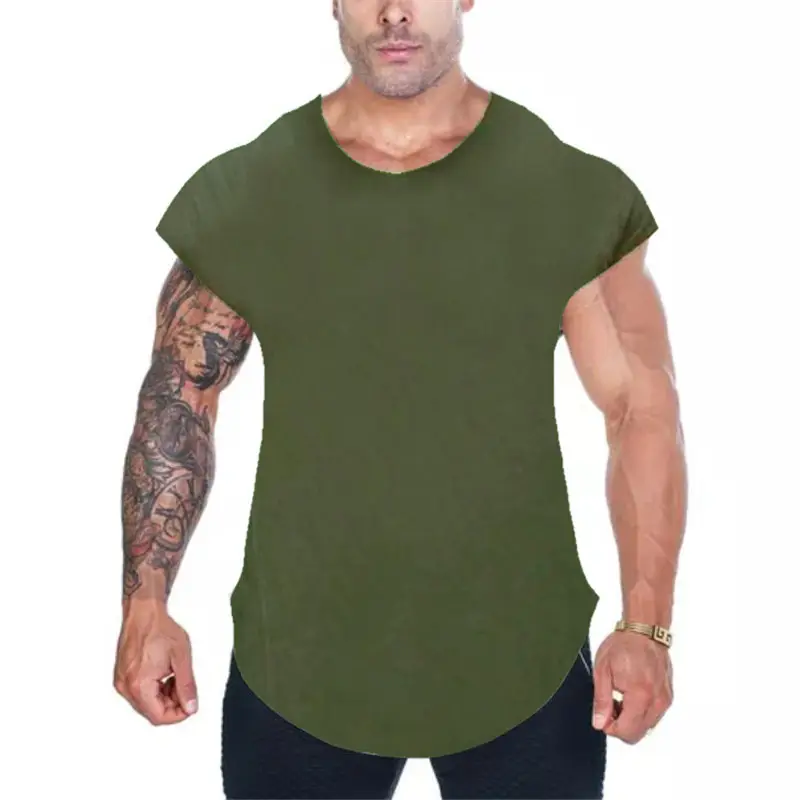 Men's White Sleeveless Cotton Vest Summer Fit - Image 4